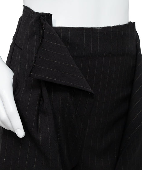 Glitter Stripe Straight Pants